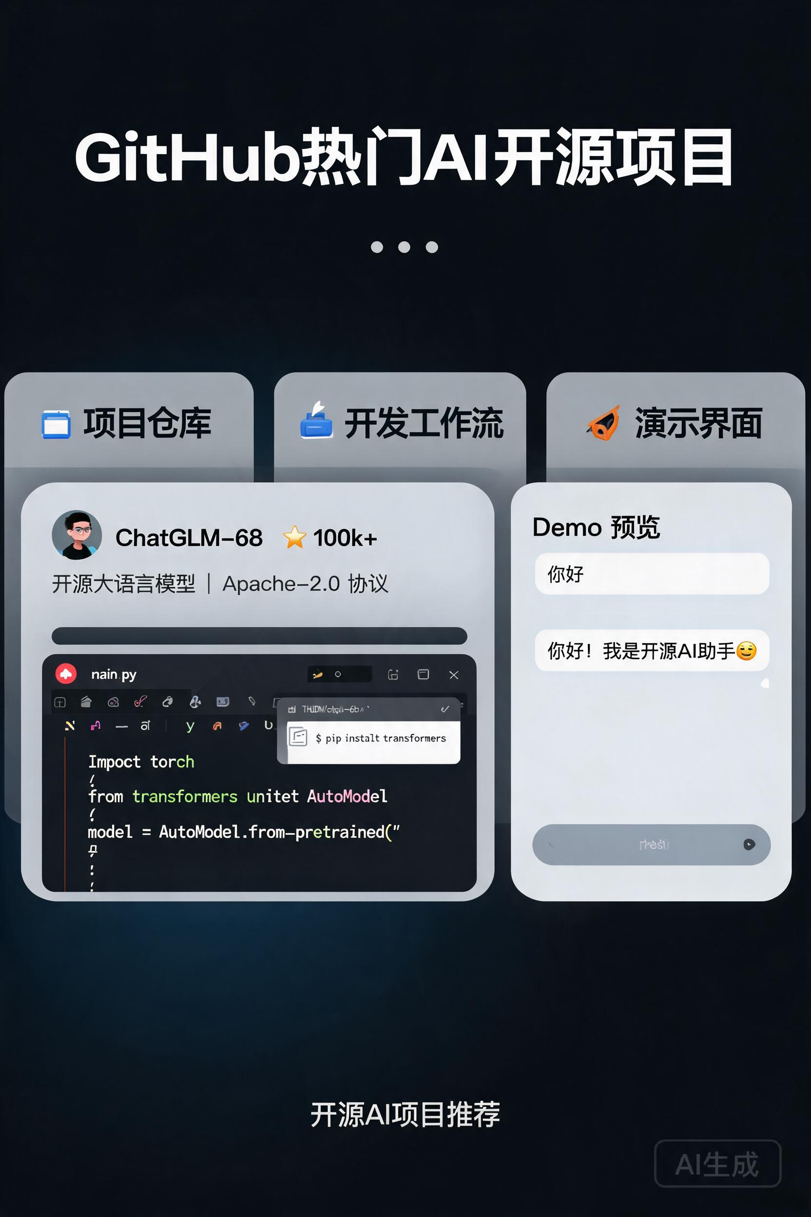GitHub热门AI开源项目指南:探索前沿技术,助力AI创新