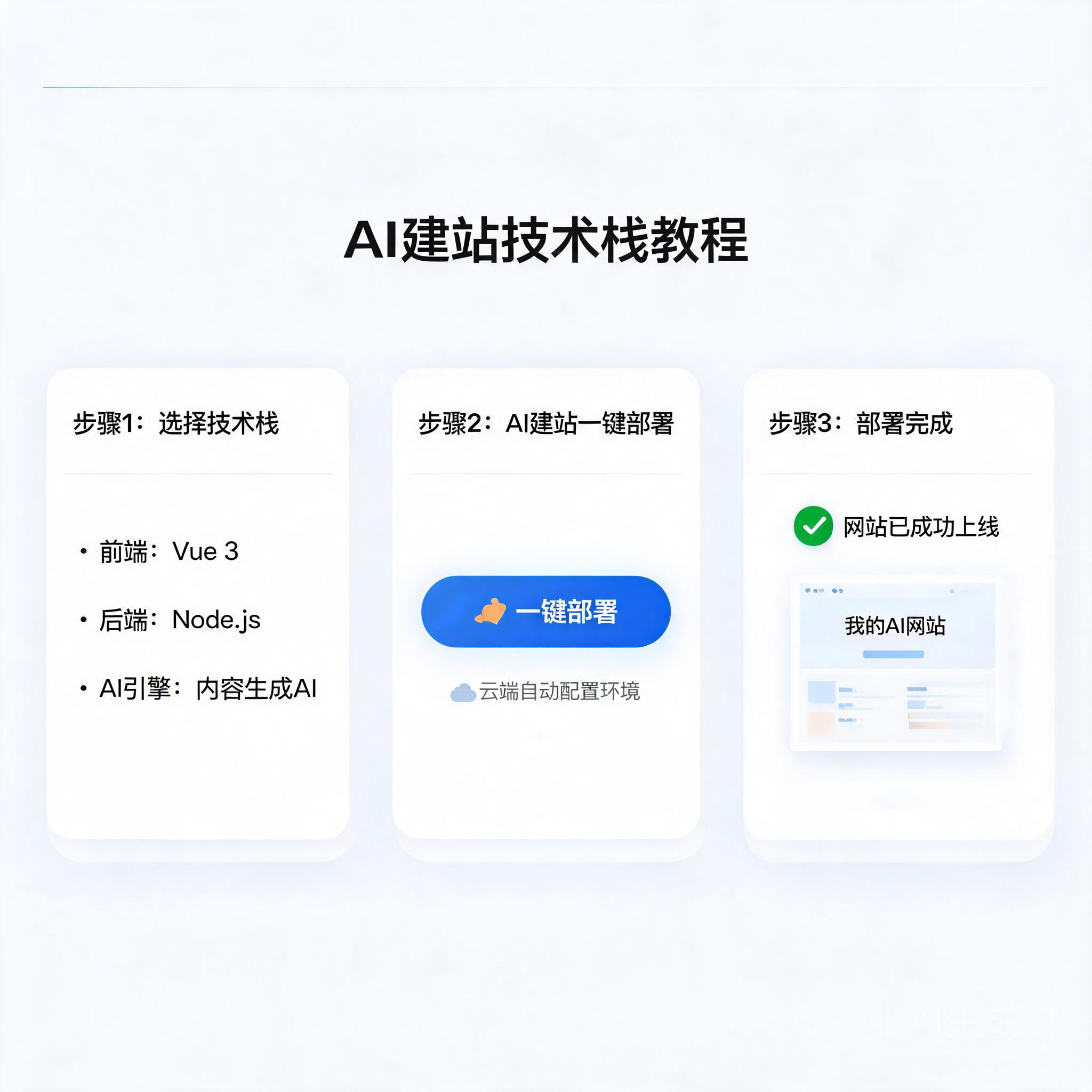 AI建站新纪元:深度解析一键部署方案与操作指南